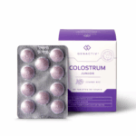 COLOSTRUM JUNIOR Z CZARNYM BZEM GENACTIV, tabletki do ssania
