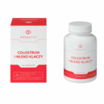 COLOSTRUM I MLEKO KLACZY GENACTIV, 180 kapsułek